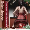 Elegant Red Love Chair with Dildo Base & Armrests - Smooth Glide, 31.5" Height for Enhanced Intimacy, Battery-Free Adult Furniture, Ideal Christmas Gift for Couples - Image 6