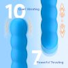 7-inch Large And Concealed AV Vibrator, Portable Size, Used For Clitoral And Anal Stimulation, Personal Wand Massager, Silent Sex Toy, With 10 Vibrations And 7 Thrusts, Suitable For Female Sex Toy Vibrators During Travel - Image 6