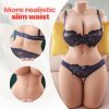 Realistic Female Sex Toy, TPE Material, Realistic And Soft Large Breasts, Vagina And Anus, Dual Channels Bring Pleasure, No Need for Batteries - Perfect Adult Toy for Men, Adult Pleasure Toy | Detailed Body Contours | Tpe Soft Texture - Image 2