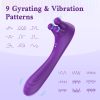 Clitoral And G-Spot Vibrator – Clitoral Stimulator And Dildo Designed For Women And Couples. Featuring 9 Rotation And 9 Vibration Modes, This Silicone Vibrator Offers Discreet And Precise Stimulation For Ultimate Pleasure. - Image 6