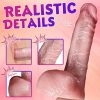 2025 Super Large New Dual Hardness Technology Personal Realistic Sex Toy- Silicone Anal Dildo Male Sex Toy with Strong Suction Cup Butt Plug Large Dildo Female Erotic Anal Toy Couple Vagina Anal Sex Toy Suitable for Men and Women - Image 7