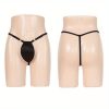 [Sexy Low Rise Adjustable Panties] Men'S 3D Realistic Sponge Cup Panties Bigger Shape Sexy Low Rise Adjustable Thong Plus Size - Image 8