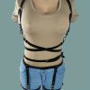 Sexy Body Restraint Clothing, Human Body Restraint Adult Toys, Restraint Clothing, Leather Material, Couple Sex Toys - Image 5
