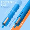 7-inch Large And Concealed AV Vibrator, Portable Size, Used For Clitoral And Anal Stimulation, Personal Wand Massager, Silent Sex Toy, With 10 Vibrations And 7 Thrusts, Suitable For Female Sex Toy Vibrators During Travel - Image 4