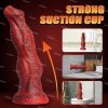 Vibrating Monster Dildo Adult Sex Toys - Soft Liquid Silicone G-spot Clitoral Stimulator Anal Massager 10 Vibration Modes & 3 Thrusting Modes with Strong Suction Cups, Anal Sex Toy for Women Men Couples - Image 8