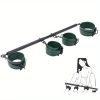 Spreader Bar BDSM Bondage Restraints Kit Handcuffs Ankle Cuffs Sex Toys PU Leather Adjustable SM Kits Couples Toy for Women and Men - Image 3