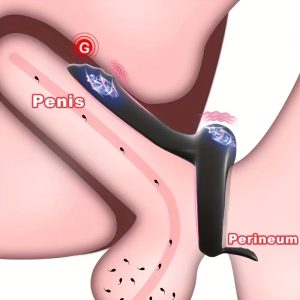Couples Vibrating Rooster Ring - Dual Stimulation Penis Ring & G-Spot Massager for Intimacy, Rechargeable Sex Toys for Men & Women