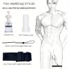 Stretcher Kit for Men Wearable 3in1 Penis Cock Training Stretching Set with Silicone Sleeve Pump and Neck and Leg Straps Adult Sex Toys for Male Penis and Exercise - Image 4