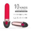 Dildo - Mini Bullet Vibrator For Women, Precision Clitoral Stimulator Made Of Body-Safe Silicone, USB Rechargeable Female Lipstick Vibe Small Clit Nipples Massager Anal Dildo Vagina G-spot Stimulators With 10 Vibrations Sex Toys For Women Couples - Image 5