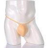 [Sexy Low Rise Adjustable Panties] Men'S 3D Realistic Sponge Cup Panties Bigger Shape Sexy Low Rise Adjustable Thong Plus Size - Image 4