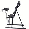 Adjustable BDSM Bondage Chair - Portable Spanking Bench with Secure Restraints, Folding Design for Intimate Play, Black and Red Options - Image 9