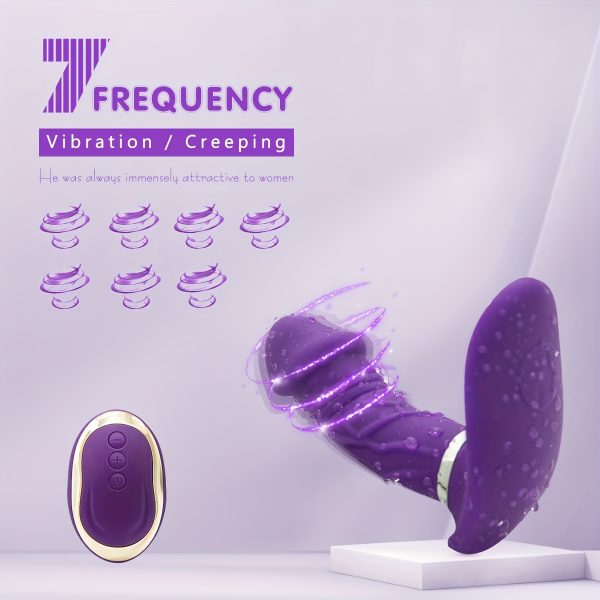 1pc Wearable Clitoral G-Spot Vibrator, 3 Twist & 7 Vibrating G-Spot Vibrators, Sex Toys for Women, Remote Control Female Panty Vibrator, Adult Sex Toys for Couples
