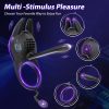 Vibrator Sex Toy, Cock Ring With 10 Modes Vibrator, Silicone Adult Toys, Sex Toys For Men, Popular Couple Sex Toys With G-spot Vibrator, Easy To Clean - Image 2