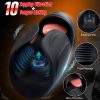 Male Sex Toys for Men - Male Masturbator Penis Training Vibrator, 10 Tongue-Licking & Tapping & Vibrating Sex Toy Male Stroker Trainer, Mens Sex Machine Masturbators Adult Sex Toys & Game - Image 4