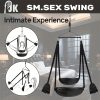 Premium 800lb Capacity Sex Swing for Adults - Quick Release, Adjustable Height, Ultra Comfortable Black Straps, Easy Setup with Carabiner, Ideal for BDSM Couples & Home Entertainment - Image 3