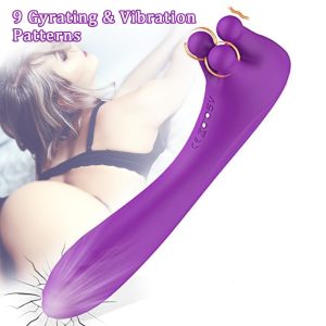 Clitoral And G-Spot Vibrator – Clitoral Stimulator And Dildo Designed For Women And Couples. Featuring 9 Rotation And 9 Vibration Modes, This Silicone Vibrator Offers Discreet And Precise Stimulation For Ultimate Pleasure.