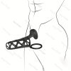 Penis and G-Spot Clitoral Vibrators with 10 Vibration Modes, Vibrating Penis Ring Cock Sleeve Adult Sex Toys for Men and Women, Male Penis G Spot Vibrator Cage Sleeve, Testicles Cock Ring G Spot Clitoris Nipples Anal Butt Plug Stimulation for Couples - Image 8