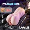 2-in-1 Male Erotic Ass Masturbator, Realistic Butterfly Vagina And Anal, Realistic Textured Tight Orgasmic Channel for Sexual Pleasure, Male Handheld Exercise Sex Toys, Portable Pocket Cat Vagina Adult Sex Toys, 1.44 LB - Image 4