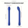 Adult female sex toys, clitoral G-spot vibrator with 10 powerful vibration modes, clitoral nipple stimulator finger bullet vibrator strapless dildo toy for couples - Image 3