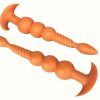 Anal Beads with Removable Foxtail Extra Long Fox Tail Anal Butt Plug Sex Toy Liquid Silicone Anal Plugs Anal Stimulator for Men Women Couples Cosplay Anal Trainer Erotic SM Sex Games - Image 2