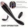 1pc Rechargeable Rabbit Dildo Vibrator with Heating, 10 Vibration Modes, G-Spot & Clitoral Stimulator, Silicone Soft Massager for Women, Deep Penetration, Anal Butt Plug, DC Power Supply, ≤36V, 300mAh Battery - Image 7