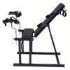 Adjustable BDSM Bondage Chair - Portable Spanking Bench with Secure Restraints, Folding Design for Intimate Play, Black and Red Options - Image 5