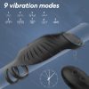 Penis And G-Spot Vibrator With 9 Vibrations Modes, Vibrating Penis Sleeve Cock Ring, Couples Adult Sex Toys For Men Women, Female Nipples Massager Anal Butt Plug Dildo Vagina P-Spot Stimulator, Male Penis Ring Vibrator For Penis Testicles Stimulation - Image 2