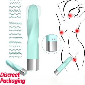 Rechargeable Dual Bullet Vibrator - Clit Massager & G-Spot Stimulator for Women & Couples