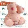 BBW Sex Doll Male Sex Toys with Big Ass and Boobs, 3 in 1 Pocket Pussy Adult Sex Toys for Men Masturbation, Male Masturbators with 12.5 LB Flesh Realistic Textured Vagina Anal Mens Sex Toys - Image 4