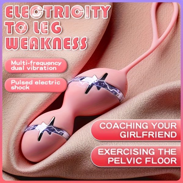 Bullet Vibrator Sex Toys for Women, G-spot Dildo with 10 Vibration Modes Vibrating Ball, Anal Clitoral Nipple Stimulator Adult Sex Toys Games for Woman Couples Pleasure Pink