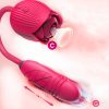 Rose Sex Toy Dildo Vibrator: 3-in-1 Rose Sex Stimulator for Women with 10 Sucking & Thrusting Dildo G-Spot Vibrators - Adult Sex Toys for Couples - Image 6