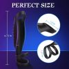 Penis And G-Spot Vibrator With 9 Vibrations Modes, Vibrating Penis Sleeve Cock Ring, Couples Adult Sex Toys For Men Women, Female Nipples Massager Anal Butt Plug Dildo Vagina P-Spot Stimulator, Male Penis Ring Vibrator For Penis Testicles Stimulation - Image 4