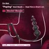 Vibrating Anal Beads For Couples - Remote Control Prostate Massager With Cock Ring & Strap-On Anal Dildo, 9 Vibration Modes, APP Controlled Sex Toy For Men - Image 2