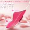 Couples Sex Toys Remote Control Vibrator, Wearable Butterfly Vibrator with App, Vibrating Panties with 10 Settings, Mini Bullet Vibrator for Women - Image 2