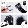 Sex Bondage Kit 18pcs, SM Toys BDSM Leather Restraints Kits, Perfect for Beginners And Experienced Lovers, Tied Wrist And Ankle Adult Couples Bondage Sex Toys - Image 5