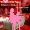 1pc Sex Furniture Couples Sex Sofa Position Assist Equipment BDSM, Providing Sex For Adults, Built-in Air Pump Automatic Inflatable Chair Sex Chair, Position Pillow Ramp Cushion Toy Sex Pillow, Couples Sex Toy - Image 3