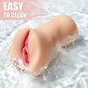 Male Masturbator Adult Sex Toys, 3D Textured with Sexy Mouth Realistic Vagina Tight Anus, Mens Stroker Sex Doll for Man Masturbation - Image 6