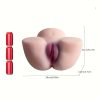 Realistic Virgin Vagina And Anus, Life Sized Genitals And Buttocks, Men'S Pocket Genitals Super Soft And Comfortable Personal Companion - Image 4