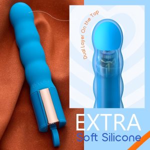 7-inch Large And Concealed AV Vibrator, Portable Size, Used For Clitoral And Anal Stimulation, Personal Wand Massager, Silent Sex Toy, With 10 Vibrations And 7 Thrusts, Suitable For Female Sex Toy Vibrators During Travel