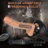 Strap-on Realistic Vibrating Dildo Wearable Harness With Bullet Vibrator, Detachable Silicone G Spot Stimulator, Vagina Massager Female Masturbator Sex Toys For Women Lesbian Couple - Image 2