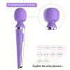AV Vibrating Massage Stick, 8 Frequency Variable Speed, 20 Vibration Modes, G-point Vibrator, Suitable For Female Clitoris Stimulator Sex Toys. - Image 7