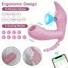 Wearable Panty Vibrator and G Spot Vibrator Clit Sucker Sex Toys For Women Sucking Vibrator Dildo and Anal Plug 3 in 1, App Remote Control Vibrator with 10x10 Vibration Modes, Adult Sex Toys & Games for Women - Image 7