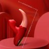 1pc Female G-spot Stimulator, 5-frequency Suction/Licking, Female Vibrator Sex Toy for G-Spot Stimulation, Vibration Massager Sex Toy Suitable for Women and Couples, Multiple Stimulations, Soft, Easy to Clean, Friendly to Women - Image 7