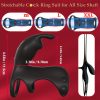 Vibrating Cock Ring Penis Sleeve With Rabbit Clitoral Stimulator, Penis Ring Vibrator Couples Adult Sex Toys For Men Women, Male Female Couple Sex Toy With G Spot Clitoris Vibrator - Image 2
