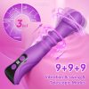 Swing Thrusting Dildo Vibrator Sex Toys, G Spot Clitoral Vibrators with Powerful 9 Thrusting & 9 Vibrating & 9 Swing Modes, Anal Dildo Toys with LCD Display, Massager Adult Sex Toys for Women - Image 2