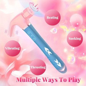 [3pcs] Hammer G Spot Vibrator with 10 Vibration Modes for Women Sex Toy Nipple Pleasure Tools Adult Sex Toys for Women