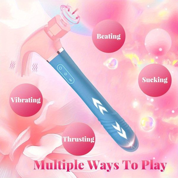 [3pcs] Hammer G Spot Vibrator with 10 Vibration Modes for Women Sex Toy Nipple Pleasure Tools Adult Sex Toys for Women