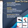 1pc 4-in-1 Multi-Function Hammer Vibrator - Clitoral And G-spot Stimulator with Multi-frequency Vibration, Telescopic Sucking, Precise Positioning, Easy to Clean, USB Charging - Ideal for Female Pleasurp - Image 12