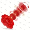 1pc Rose Anal Beads Vibrator Female Sex Toys, Anal Butt Plug For Clitoral Vagina Prostate Massager With 360° Cyclic 10 Rotating & Vibrating Modes, Texture Design G Spot Vibrator Anal Toys For Men Women Couples - Image 3